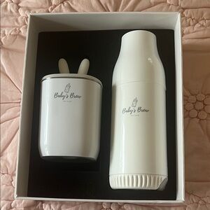 Baby's Brew Portable Bottle
Warmer & Formula Dispenser
Set Smart Temp Control